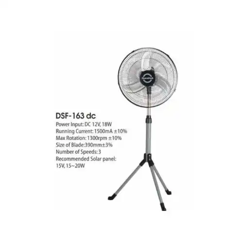DuraVolt AC/ DC Standing Fan - Non Rechargeable Fan