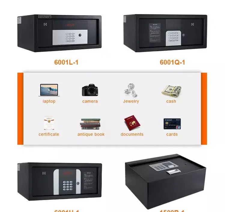 BAS052 Wall/Table Fireproof Safe Smart Lock With Code, App And Key