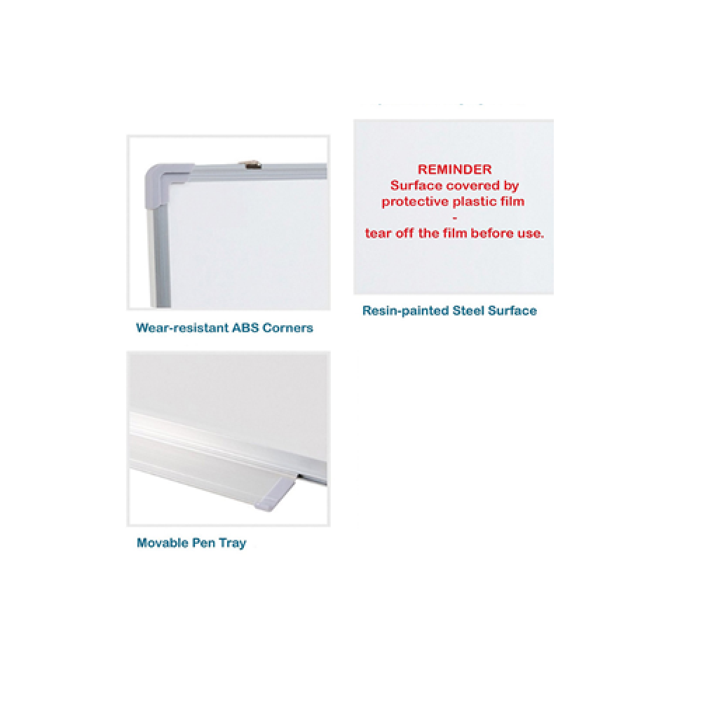 MAGNETIC WHITE BOARD 60X 90CM