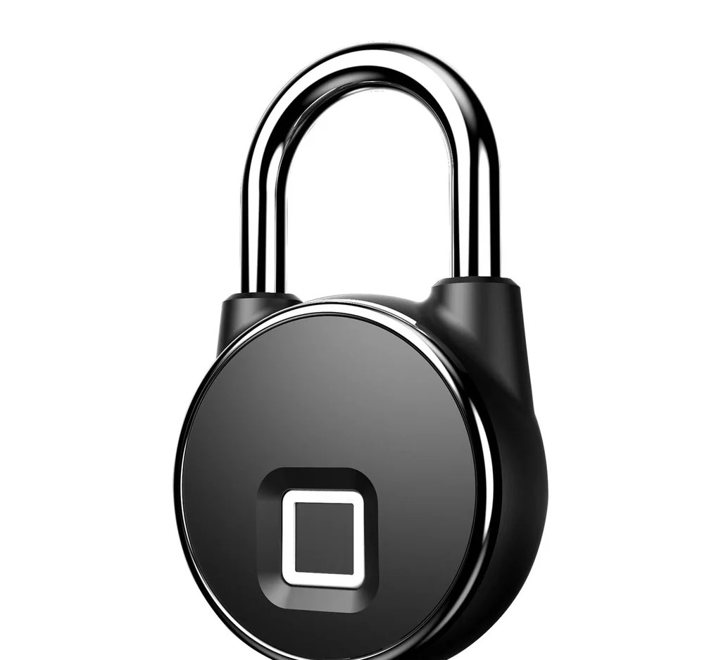 Smart Padlock with Fingerprint and Tuya App. IP56 Waterproof BAS112PL Lock