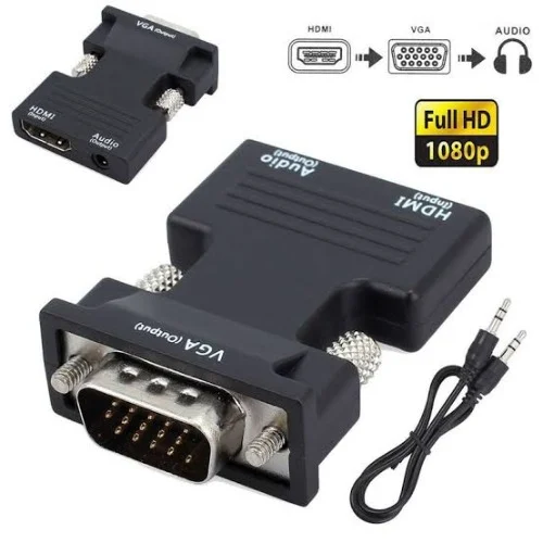 Vga To Hdmi Converter With Audio