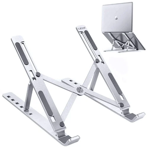 Folding Storage Bracket Adjustable Laptop And Tablet Stand