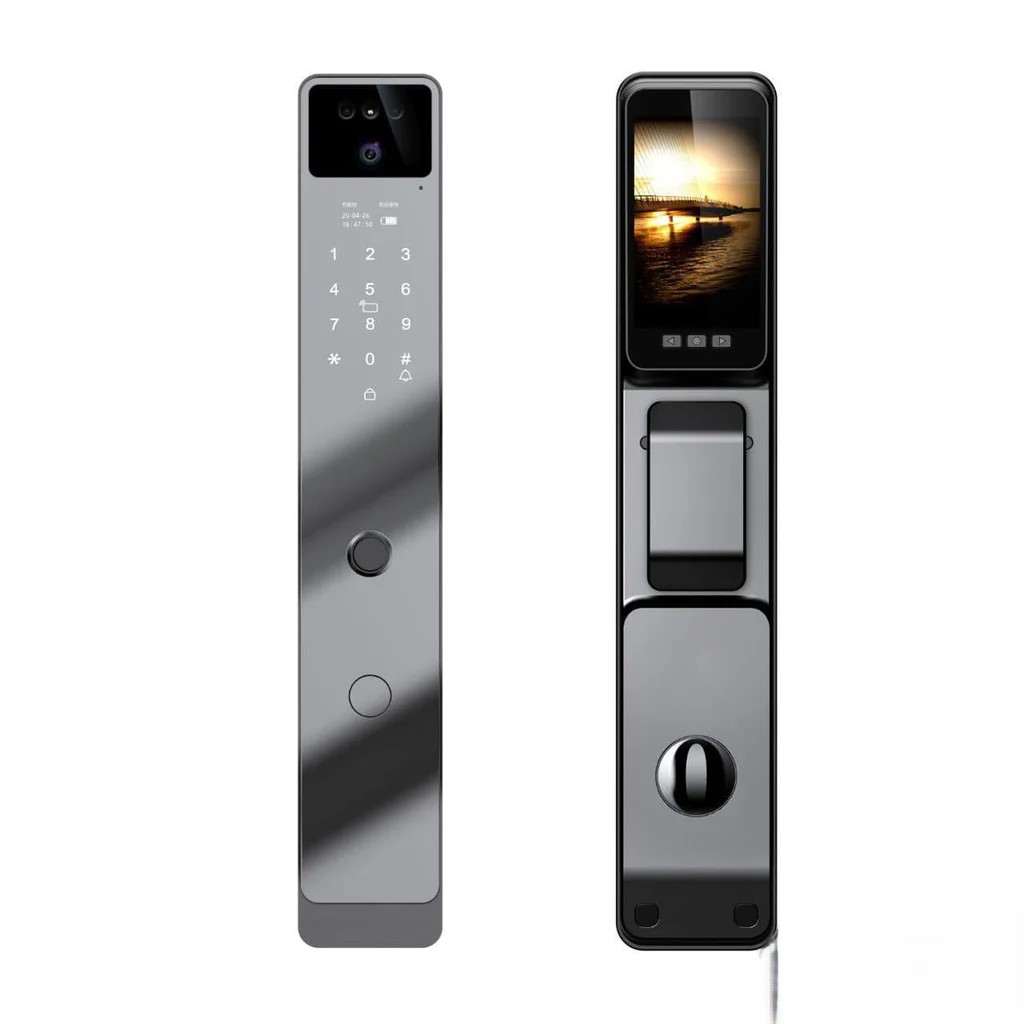 BAS175 Smart Lock with Remote Control, Facial Recognition, Fingerprint, Password