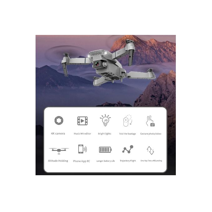 Drone E88S With Full HD Video Resolution