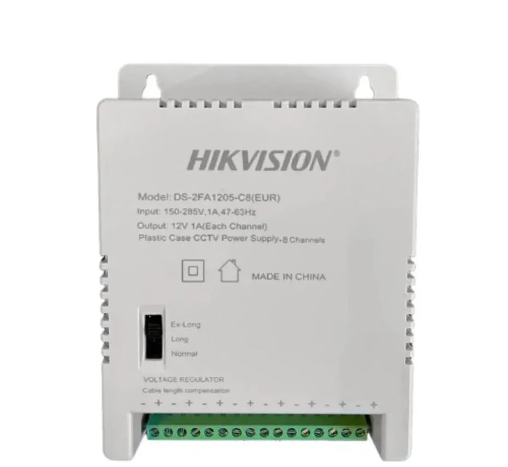 HIKVISION 8 CHANNEL CCTV POWER SUPPLY