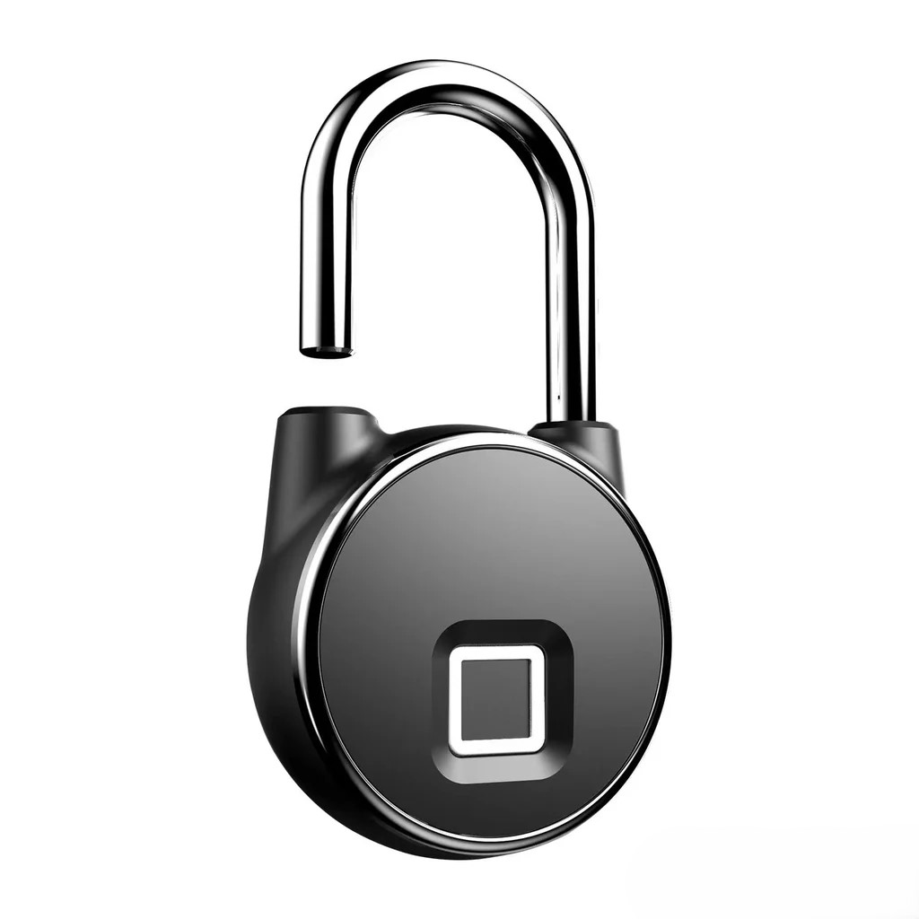 Smart Padlock with Fingerprint and Tuya App. IP56 Waterproof BAS112PL Lock