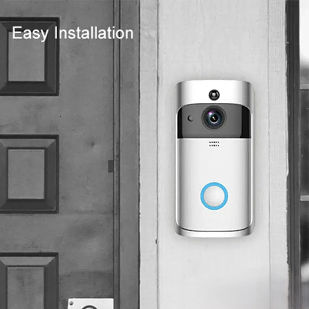 Basec Wireless Video Doorbell With Mobile App