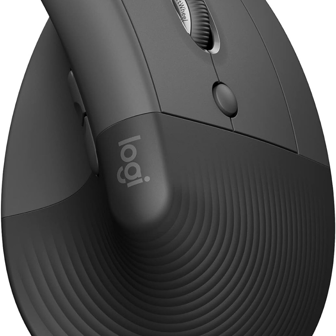 Logitech Lift Vertical Ergonomic Mouse, Wireless, Bluetooth
