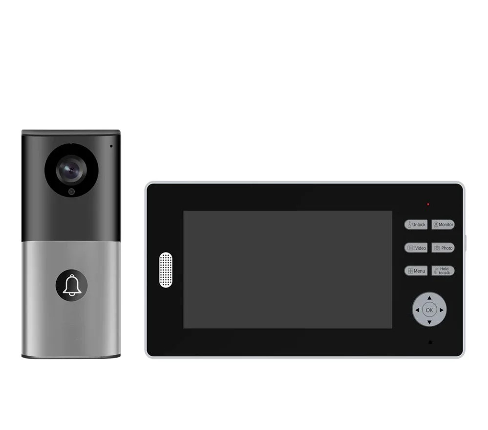 Basec BAS93DP Wireless Video Door Phone For Homes and Offices