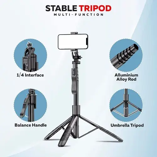 L16 Wireless Selfie Stick Tripod Stand