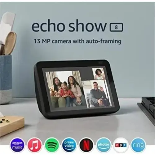 Amazon Echo Show 8 2nd Gen Hd Smart Display With Alexa
